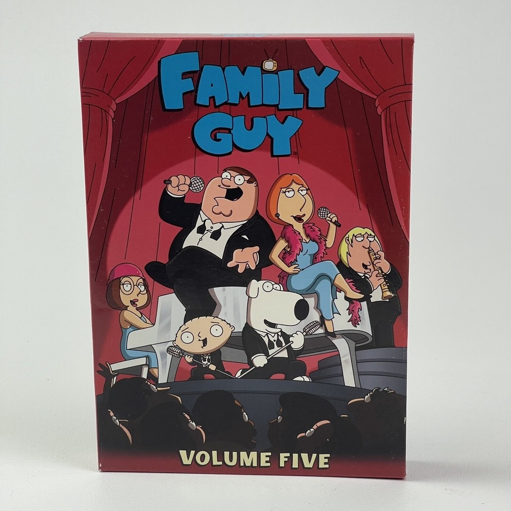 20th Century Fox Family Guy Vol 5 DVD 2006 Peter Quagmire 3 Discs